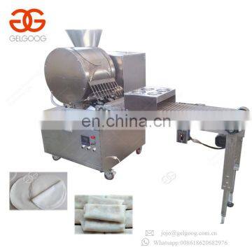 Manufacturer Mini Round Used Pastry Samosa Roll Sheet Machinery Lumpia Making Machine For Sale