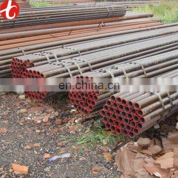 ASTM A333 Schedule 80 LSAW Straight Welded PE Lined Drainage Steel Pipes