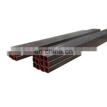 carbon steel square tube China EN10219 ASTM A500 black