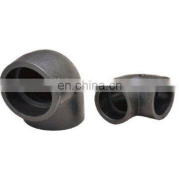 PE HDPE Pipe Fittings hot-melt Socket Bend 90 Degree Elbow