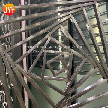 Innovative product restaurant room divider decorative laser cut metal outdoor screen