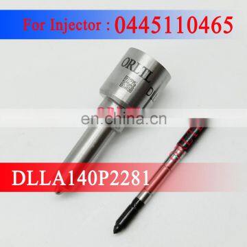 Fuel Injector Nozzle DLLA140P2281 (0 433 172 281) DLLA 140 P 2281 (0433172281) Engine Nozzle For JAC 0 445 110 465 0 445 110 466