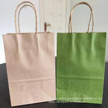 Supermarket Shopping Bags, Kraft Paper Bags General Packaging, Large, Medium and Small Multi-color photo-2