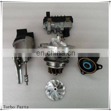 Manufacturing almost turbo parts: actuator, waste gate, CHRA, compressor wheel