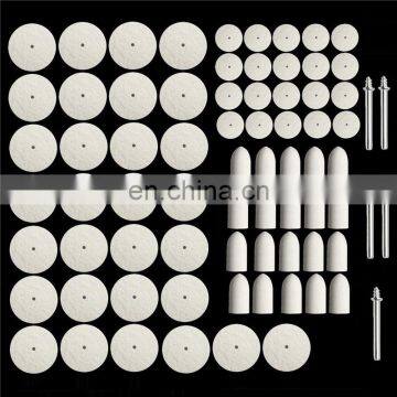 6mm Wool Felt Polishing Ball Bobs / Wool Felt Disc Ball Disc Bobs photo-5