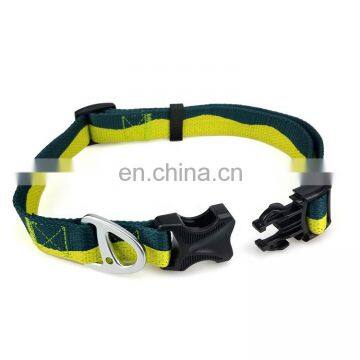 New design dog collar durable using low price pet collar double colors graceful and adjustable running leash