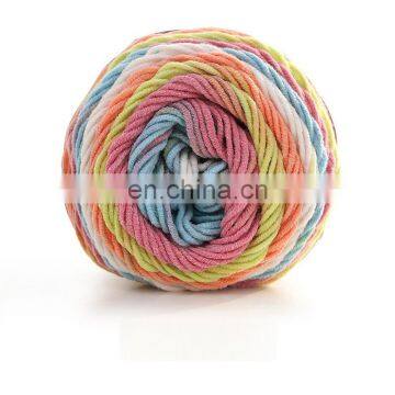 Hot Sale Acrylic Cake Yarn Fancy Hand Knitting Wool Yarn Wholesale Form Chinese Supplier