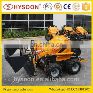 CHINA HYSOON HY380 MINI BACKHOE LOADER WITH ACCESSORIES photo-6
