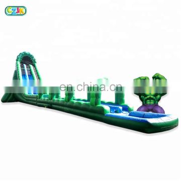 15m 50ft china huge beach  long biggest giant inflatable water slip n slide