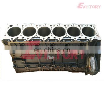 For Isuzu engine 6HE1 6HE1-T cylinder block short block