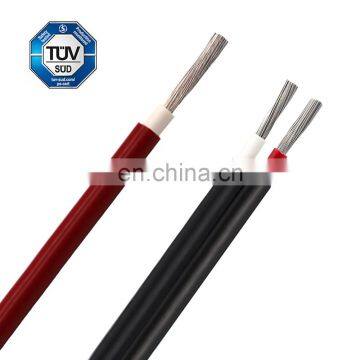 DC System PV Solar Cable 4mm 6mm Twin Core Xlpe Insulated Tinned Copper Solar Cable Price Per Meter photo-2