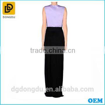 Wholesale Women China 2016 Ladies Sleeveless Apparels Dress Lady Formal Prom Evening Dress photo-3