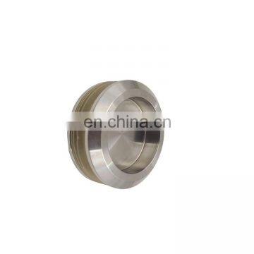 Sliding Shower Door Finger Pull Handle in Brushed Nickel Finish