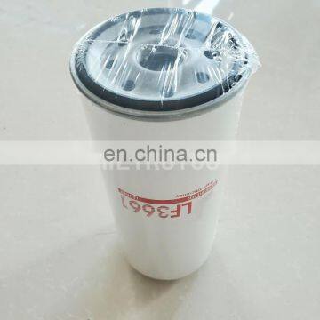 Truck engine fuel water separator filter LF3661 Lube spin-on oil filter