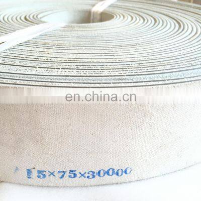Industrial Leather Flat Belt For Textile Industry(15x75x30000) photo-3