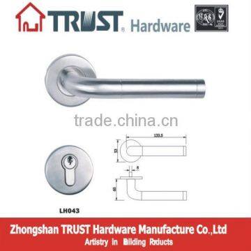 LH043:Trust Stainless Steel Solid High class door handle