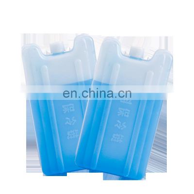 Wholesale 600ml 400ml 200ml Plastic Ice Pack  Cold Storage Freezer Ice Brick For Cooling Cooler Box