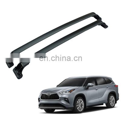 accessories parts aluminum alloy roof rack crossbar for Toyota Highlander 2021