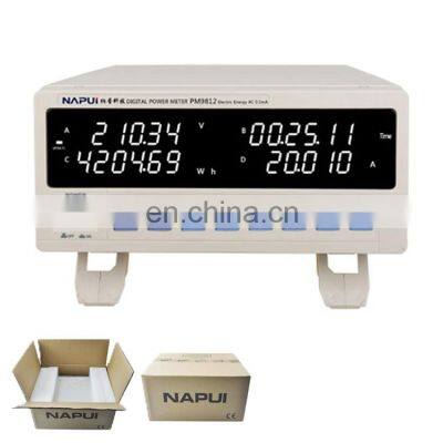 Digital Power Meter Wattmeter Intelligence Power Analyzer For V/A/W/PF PM9812