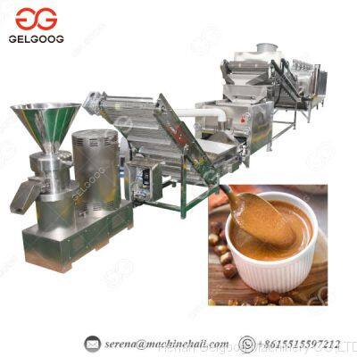 Cashew almond hazelnut macadamia butter machine haelnut cream production line