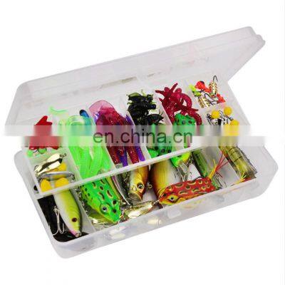 Amazon Popular Factory Direct Sales Lure Combo141pcs/set  Multi-Function Full Swimming Layer Fishing Bait Set