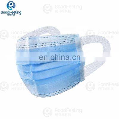 CE Face Mask Stock Masque  Earloop Cubrebocas 3ply Mascarillas Anti Fog Medical Mask