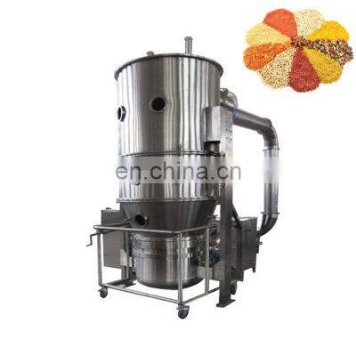 Fluidized bed hot air dryer particle drying equipment