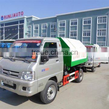 FOTON Forland mini hook garbage truck with good price for sale 008615826750255 (Whatsapp)