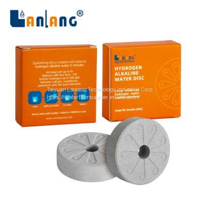 Hydrogen water ceramic filter disc