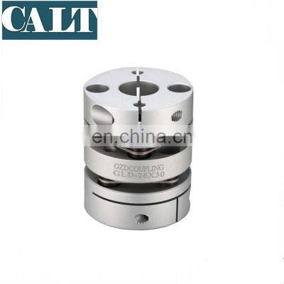 GL 26mm Single Double High Torque Disk Coupling  Used for Servo Motor Step Motor Connect Clamp Type Flexible Shaft Couplings