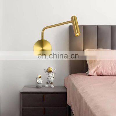 Minimalist LED Wall Lamp Nordic Telescopic Foldable Wall Lights Eye Rrotection LED Reading Light For Living Room