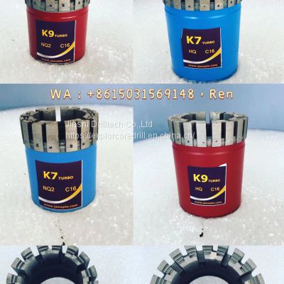 HQ Impregnated Diamond Drill Bit for Diamond Core Drilling