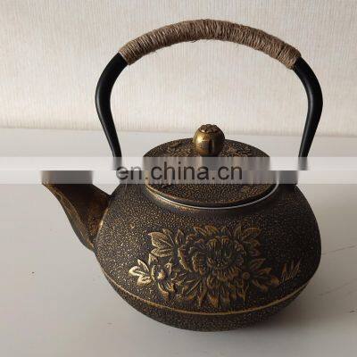 Japanese Antique Metal Teaware Tea Sets Cast Iron Teapot photo-5