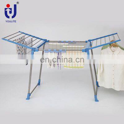 Simple Design Push-pull Metal Multifunctional Towel Drying Clothes Rack photo-2