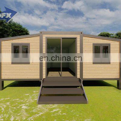 China Moderate 20 40 ft luxury model house prefab modular homes expandable container house