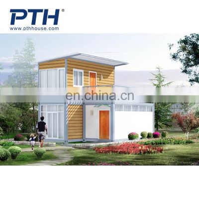 Prefab two story container buildings high quality modular apartment hotel for sale