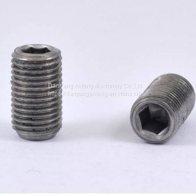 OEM Steel Hex Socket Set Screws Manufacturer