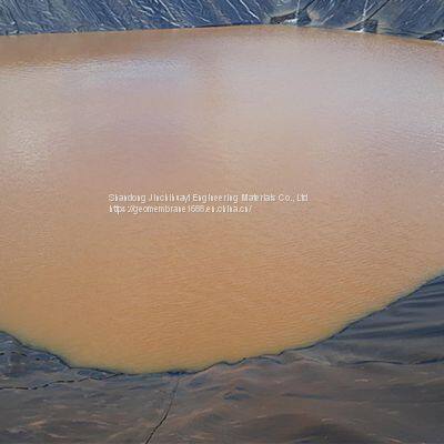 2.0mm Thick HDPE Geomembrane for Mud Lagoon Anti-seepage Engineering photo-3
