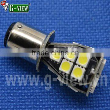 Superbright 18smd 5050 car led s25 1156 bau15s canbus led