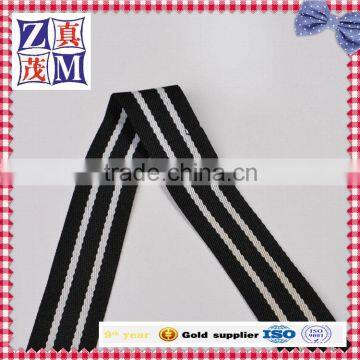 1 inch wholesale striped woven inelastic ribbon