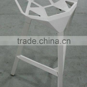 Replica Italian Graceful Design Aluminum Stacking Konstantin Grcic Barstool,replica Stool One,white Color Stool One photo-4