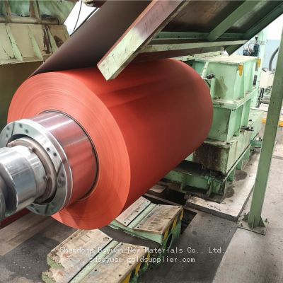 Boyuan RAL8004 Red Mesh Color Coated Steel Coil Spot Futures