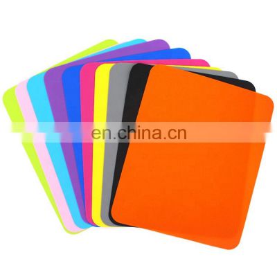 Promotional Logo Printed Multi Color Anti Slip Silicone Mouse Pad Customize