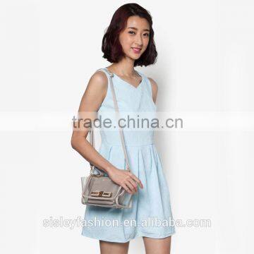 D302 Women fashion dress 2016 OEM service top quality prom mini casual dress