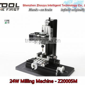 24 watts motor Mini Metal Milling Machine Z20005M for woodworking hobby model