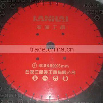 Asphalt diamond cutting disk wet saw blade