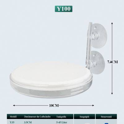 Boxtech Aquarium Nano Air Stone Fish Tank Ultra Silent Nano Bubble Stone Silent Diffuser for Dissolved Oxygen（100 MM） photo-5