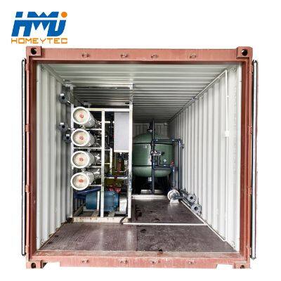 Automatic Seawater Desalination Plant Seawater Purifying Machines Salt Water Desalination Drinking Water Treatment Plant