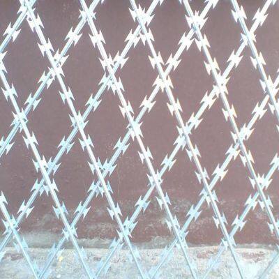 Heavy-Duty Galvanized Concertina Razor Barbed Wire - 450mm Width for Maximum Security photo-2