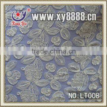 100%Cotton Garment Accessory Embroidered Fabric